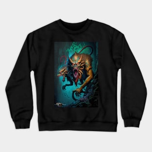 Demogorgon D&D Monster Graffiti Crewneck Sweatshirt